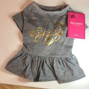 🔴 3/$15 NWT Juicy Couture doggie shirt. Sz small
